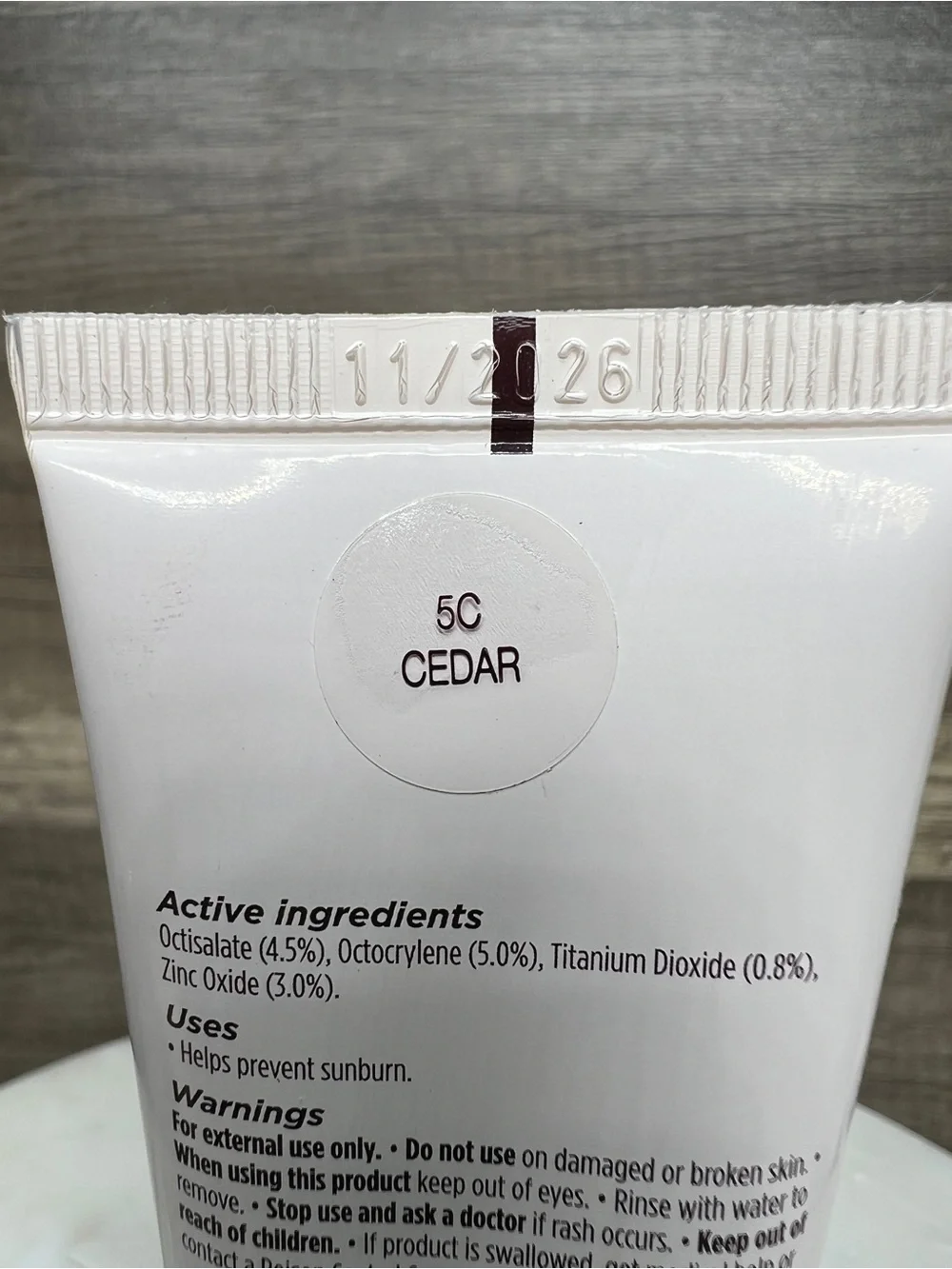 Laura Mercier Long-Wear Tinted Moisturizer Natural Dewy Skin Tint SPF -5C CEDAR